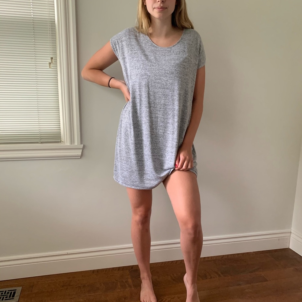 WILFRED FREE by Aritzia grey dress